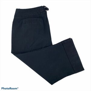 Lane Bryant Gray‎ Sz 20 Capri Rolled Up high rise black